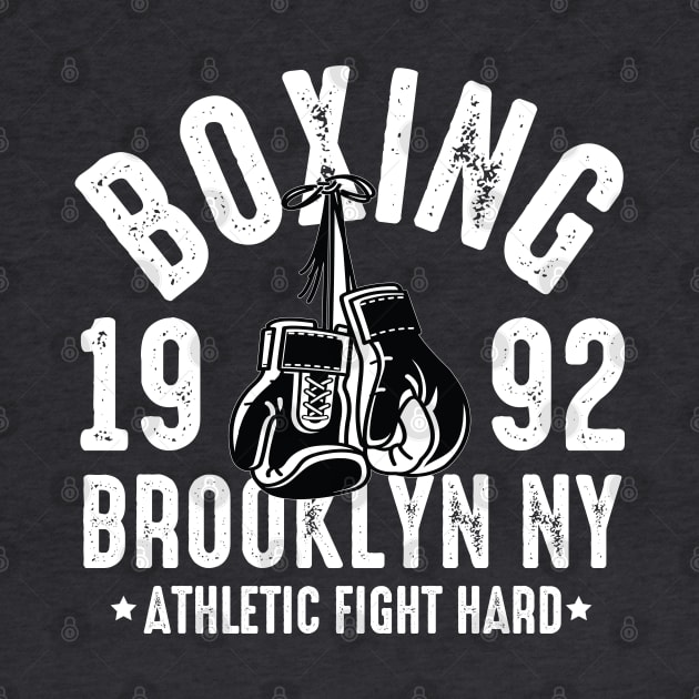 Boxing 1992 Brooklyn NY athletic fight hard by mohamadbaradai